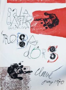 Cartel Trobadors. Sala Gaspar. Barcelona