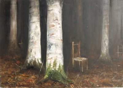Silla en el Bosque