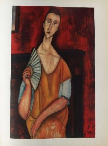 La Signora Lunja Czechowska Col Ventaglio