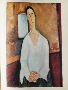 La Signora Zborowska Con Le Mani Giunte